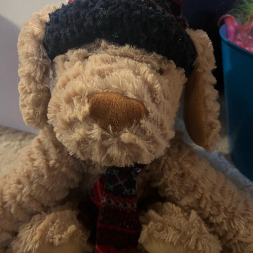 Dog stuffed animal